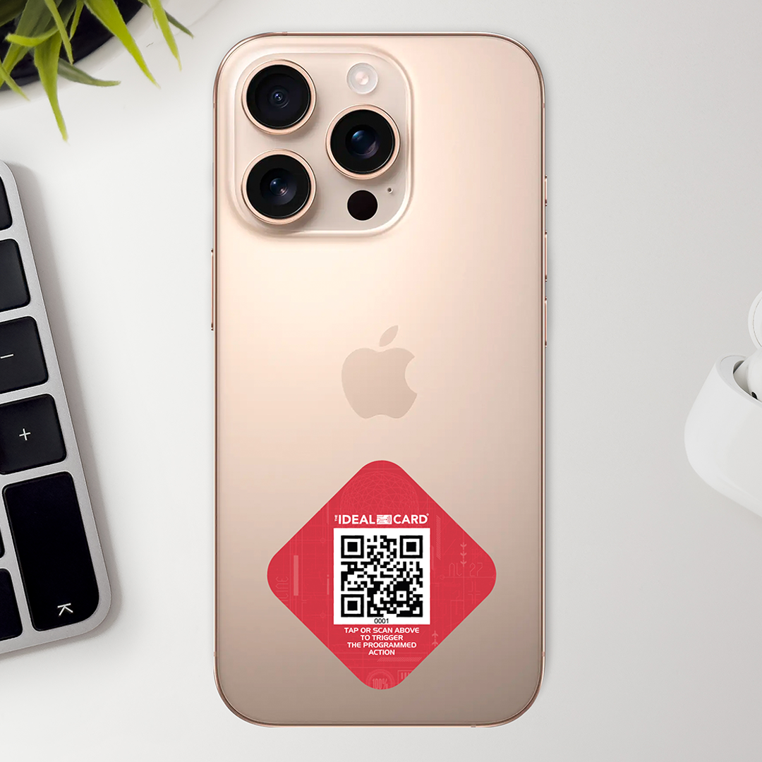Red Smartphone Sticky